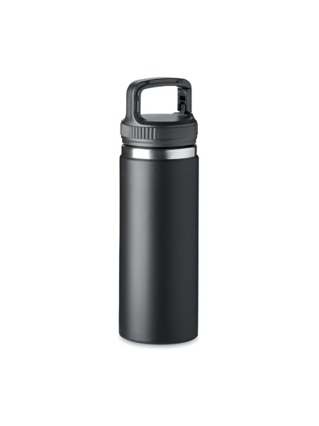 Bouteille isotherme à double paroi - Avec crochet de suspension et contenance de 500 ml