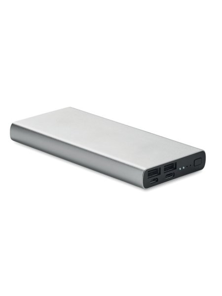 Powerbank aluminium - De 10000 mAh
