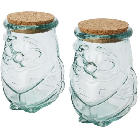 Ensemble Airoel de 2 pièces en verre recyclé
