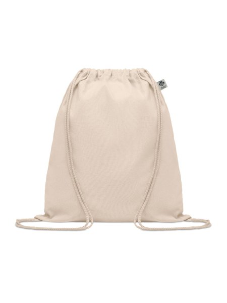 Sac à cordon en coton organique