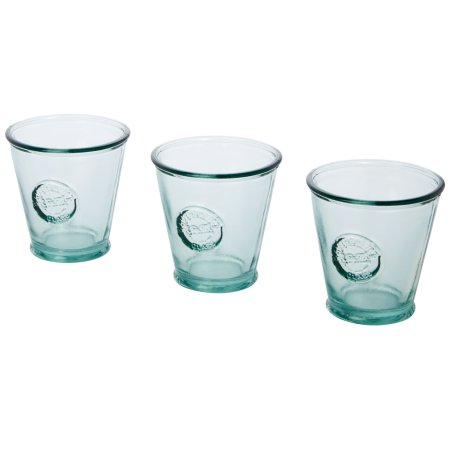 Ensemble Copa de 3 pièces de 250 ml en verre recyclé
