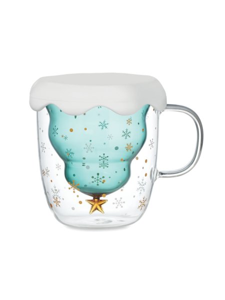 Tasse double paroi en verre