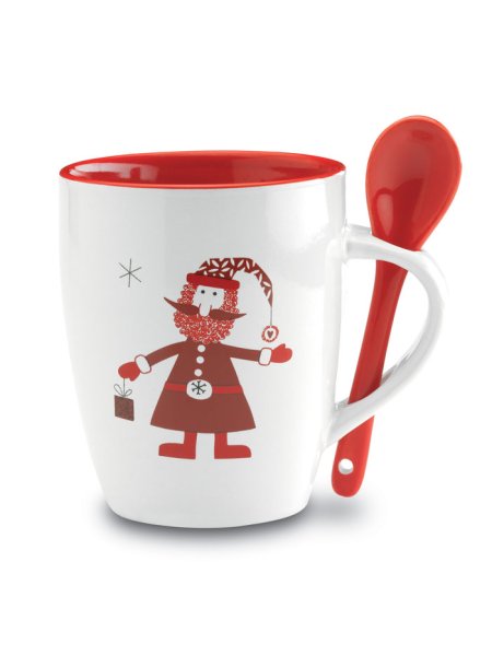 Mug avec petite cuillère 250ml