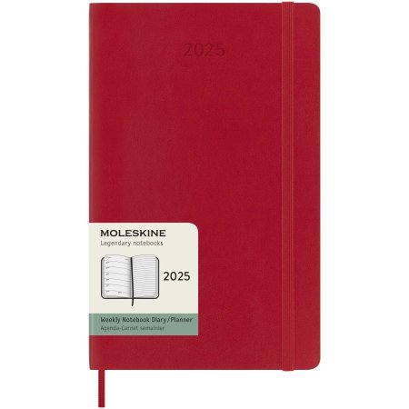 Agenda L 12 mois Moleskine à couverture souple