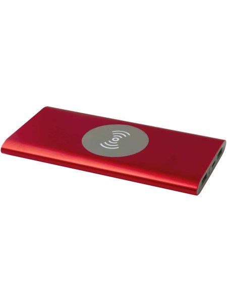 Batterie externe Juice sans fil - Fabriquée en aluminium, de recyclé type-C et de 8 000 mAh