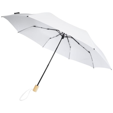 Parapluie pliable Brigit windproof 21 pouces - En PET recyclé