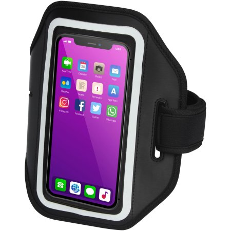 Bracelet Haile réfléchissant pour smartphone - Avec étui transparent Haile