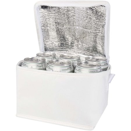 Sac isotherme Spectrum non tissé recyclé GRS de 4L pour 6 canettes