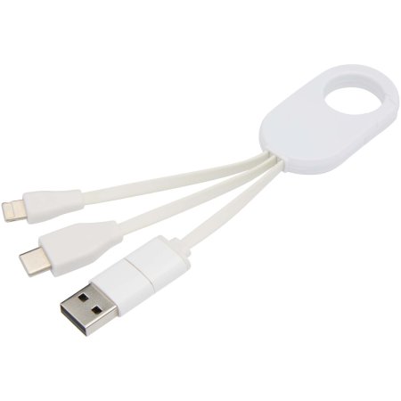 Câble de charge 4 en 1 Troop en plastique recyclé