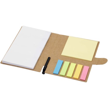 Livret à notes autocollantes Swift avec stylo bille (encre noire)