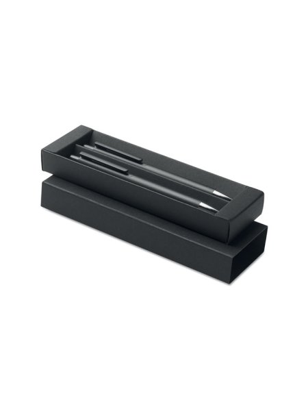 Set de stylos en alu. recyclé