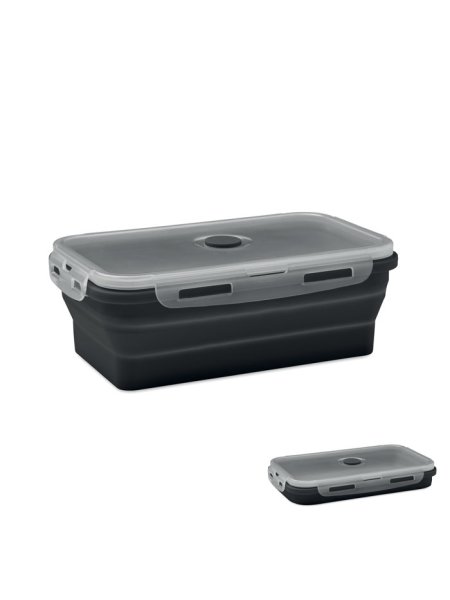 Lunchbox en silicone pliable