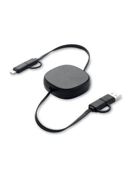 Câble de charge rétractable 60W