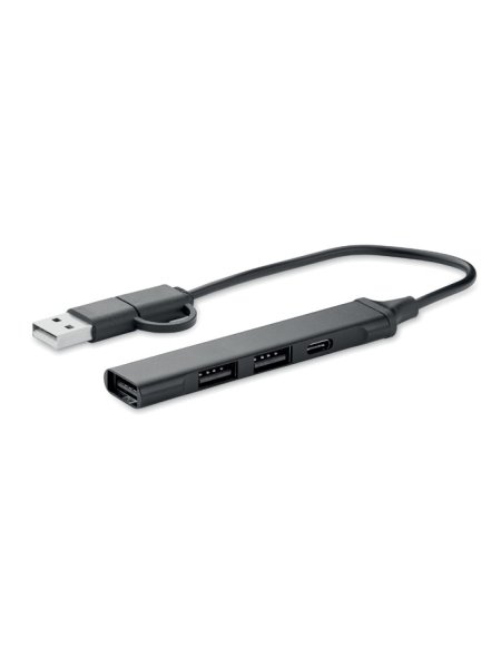 Hub USB 4 ports 19 cm