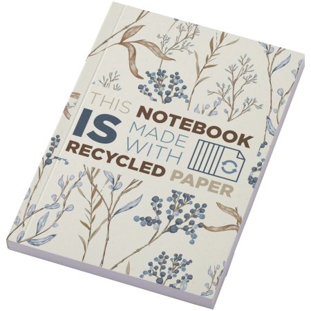 Cahier Novella Austen recyclé A6 à couverture souple de 100 feuilles