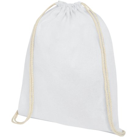Sac à dos Oregon en coton de 140 g/m² avec cordon de serrage