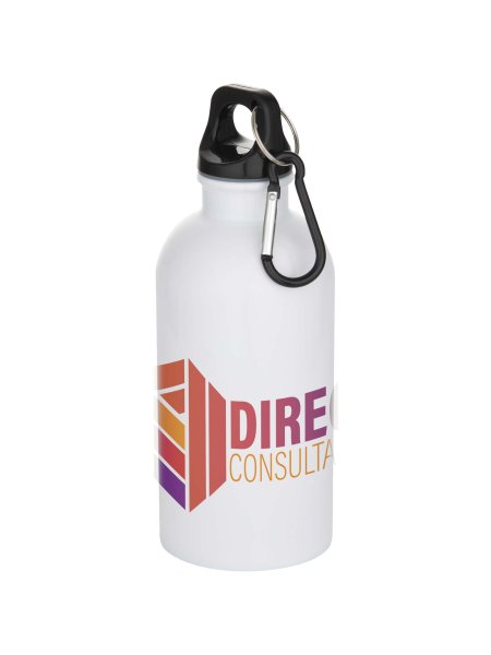 bouteille-deau-oregon-de-400-ml-en-acier-inoxydable-recycle-a-simple-paroi-certifie-rcs-avec-mousqueton-impression-par-sublimation-blanc-2.jpg