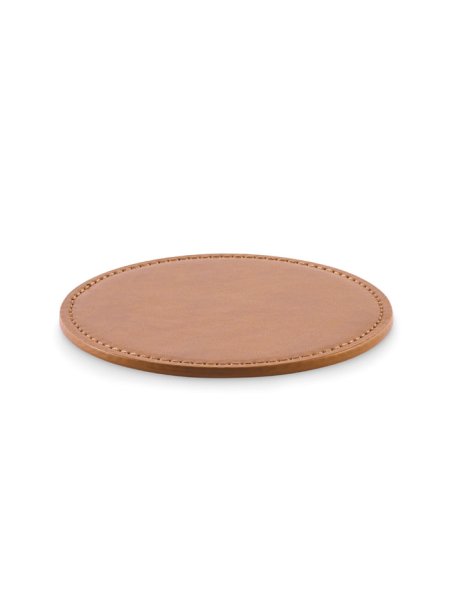 Sous-verre rond en PU