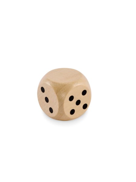 Dés en bois Schima 3cm dia
