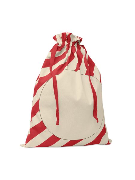Grand sac coton Père Noël