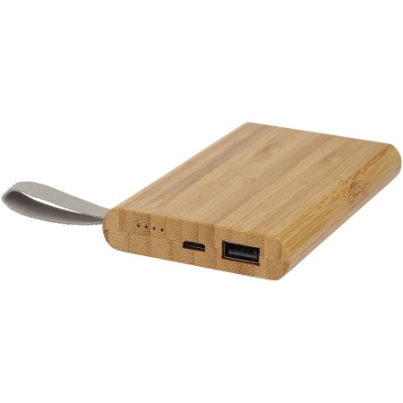 Batterie de secours Tulda - 5 000 mAh fabriquée en bambou