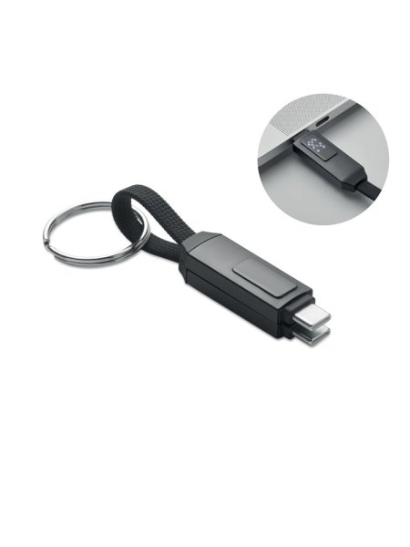 Porte-clés et câble de charge