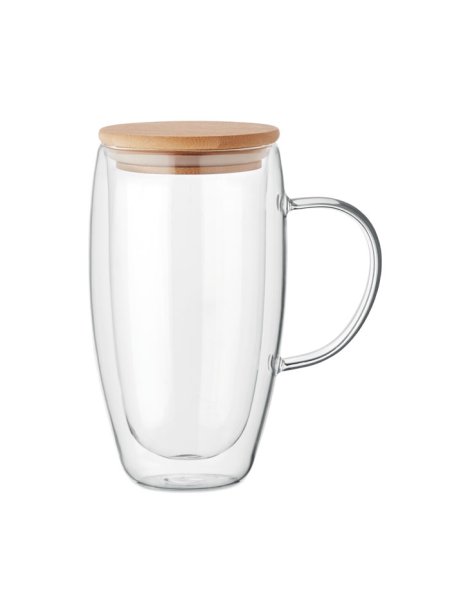 Mug en verre double paroi 450ml