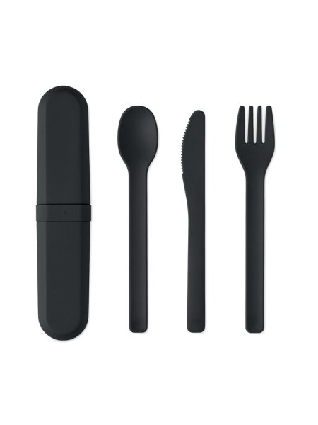 Set de couverts et étui en PLA