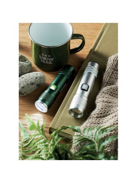 Lampe torche COB rechargeable
