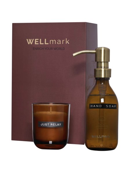 distributeur-de-savon-pour-les-mains-de-250-ml-et-ensemble-de-bougies-parfumees-de-150-g-wellmark-discovery-parfum-linge-frais-marron-10.jpg