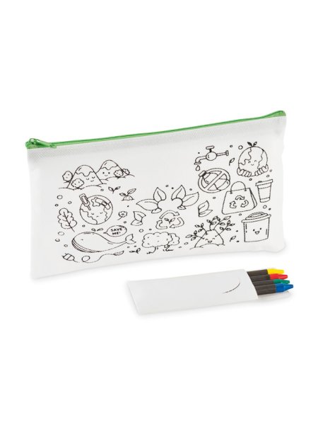 Trousse 4 crayons de couleur