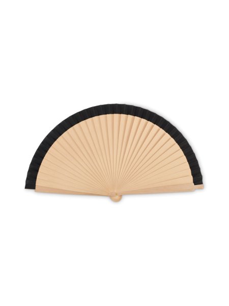 Éventail en bois