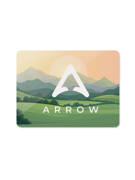 Magnet rectangulaire en PVC