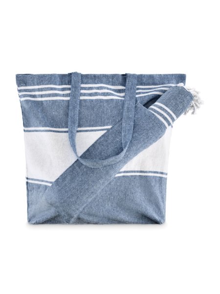 Sac de plage avec serviette