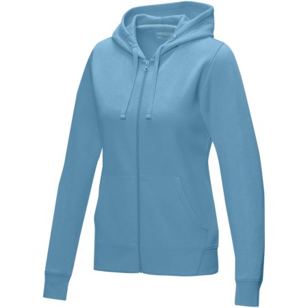 Sweat full zip à capuche Ruby bio GOTS et recyclé GRS femme