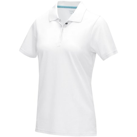 Polo Graphite bio GOTS pour femme - A manches courtes