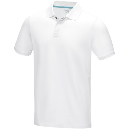 Polo Graphite bio GOTS pour homme - A manches courtes