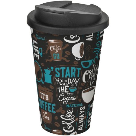 Gobelet isotherme Brite-Americano® de 350ml - Avec couvercle anti-fuite
