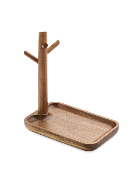 Vide poches en bois d'acacia
