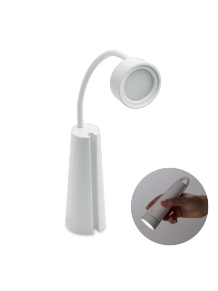 Lampe de bureau torche 2 en 1