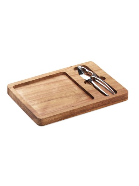 Set de casse-noix en acacia