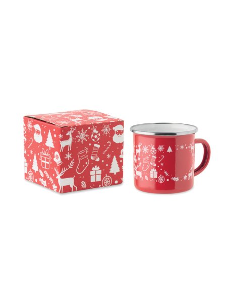Mug de Noël en émail 300ml