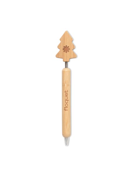 Stylo à bille sapin en bambou