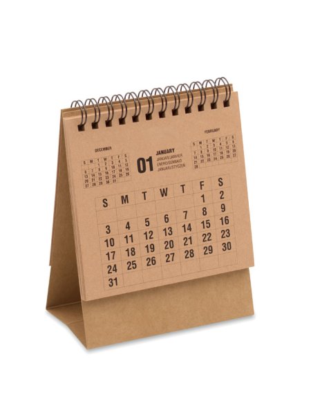 Calendrier de bureau de 4 ans