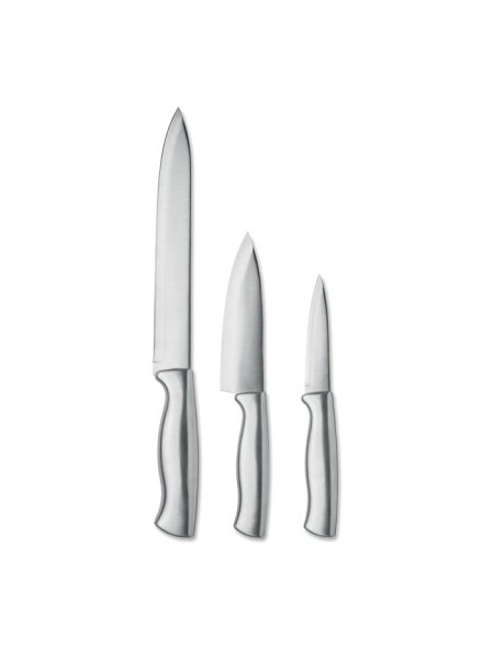 Set de couteaux en acier inox
