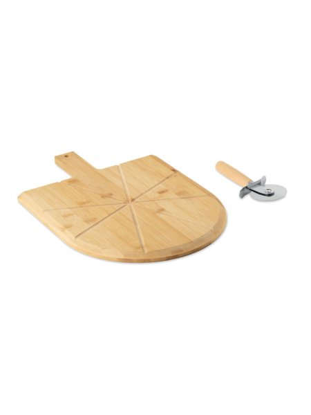 Planche et roulette à pizza