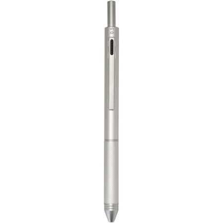 Stylo à bille 4 en 1 RCS Tine en acier inoxydable recyclé
