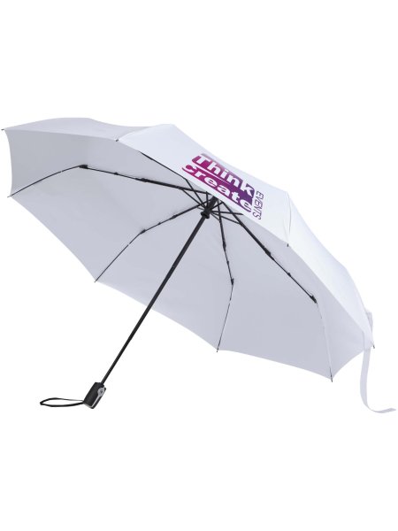 Parapluie pliable Gale de 69 cm à ouverture et fermeture automatiques en RPET