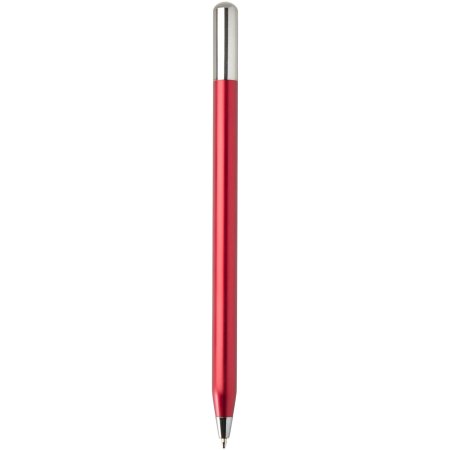 Stylo à bille à mécanisme rotatif SMART en aluminium recyclé (encre noire)