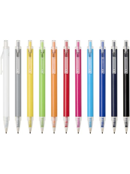 Stylo à bille Spectrum en aluminium recyclé (encre bleue)